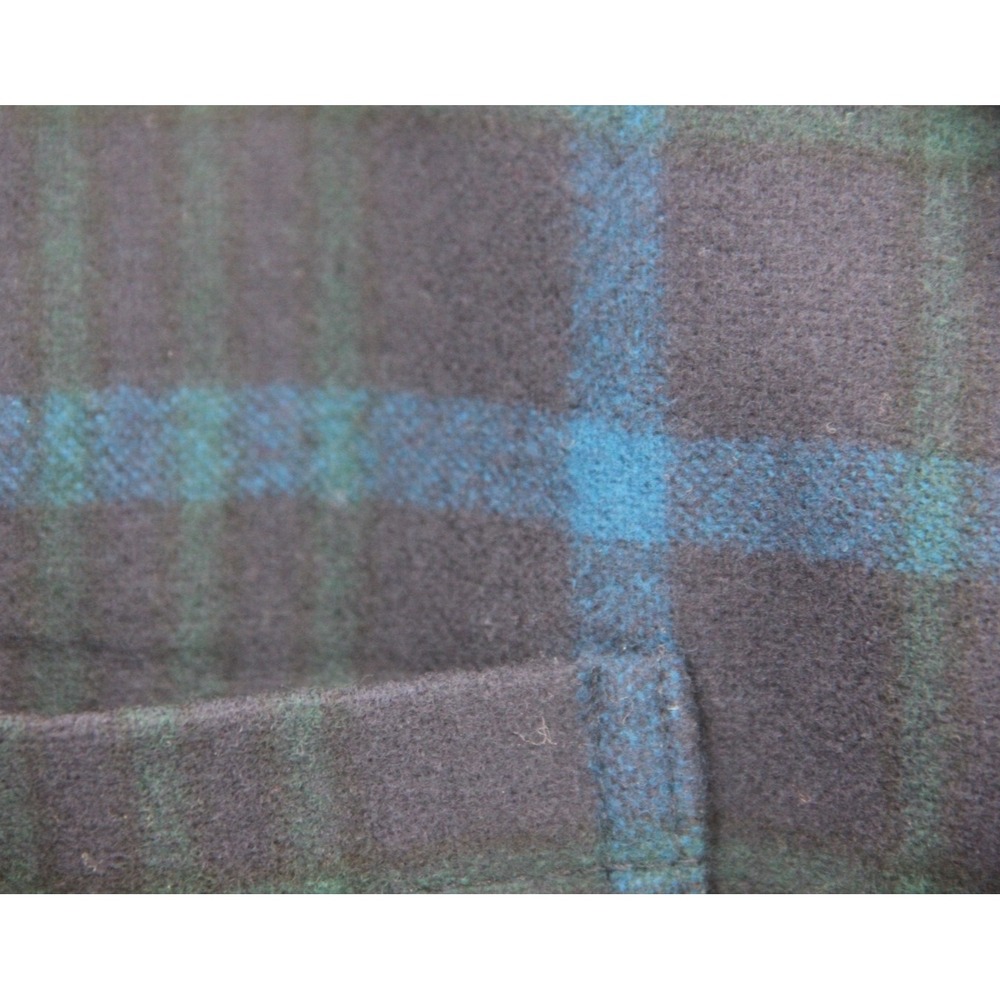 Pendleton Womens 12 Virgin Wool Blazer Jacket 1965 Plaid Green Blue Academia - Picture 8 of 16